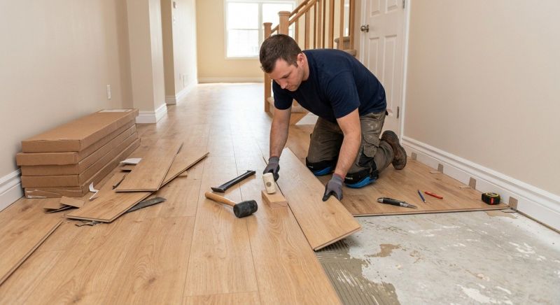 Laminate Floor Installation in Loudoun County, VA