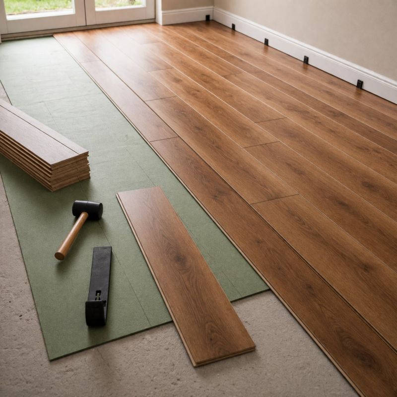 Laminate Floor Remodeling in Manassas, VA
