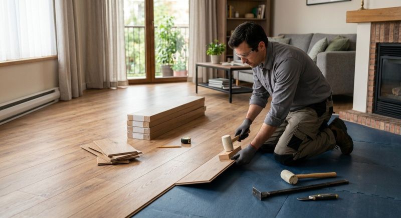 Plank Laminate Installation in Warrenton, VA