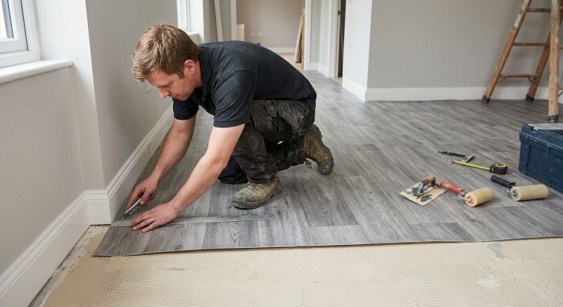 Sheet Vinyl Installation in Bastrop, TX